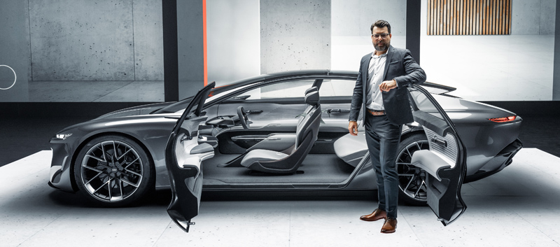 Audi Grandsphere Autonomous Electric Luxury Sedan Concept 2021